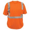 Viswerx Hi-Vis SS T-Shirt w-Pocket - ANSI CL2 Orange LG 127-23005